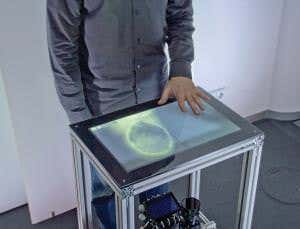 Biometric touchscreen recognises prints for first time
