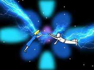 Quantum romance: Wormhole unites star-crossed lovers