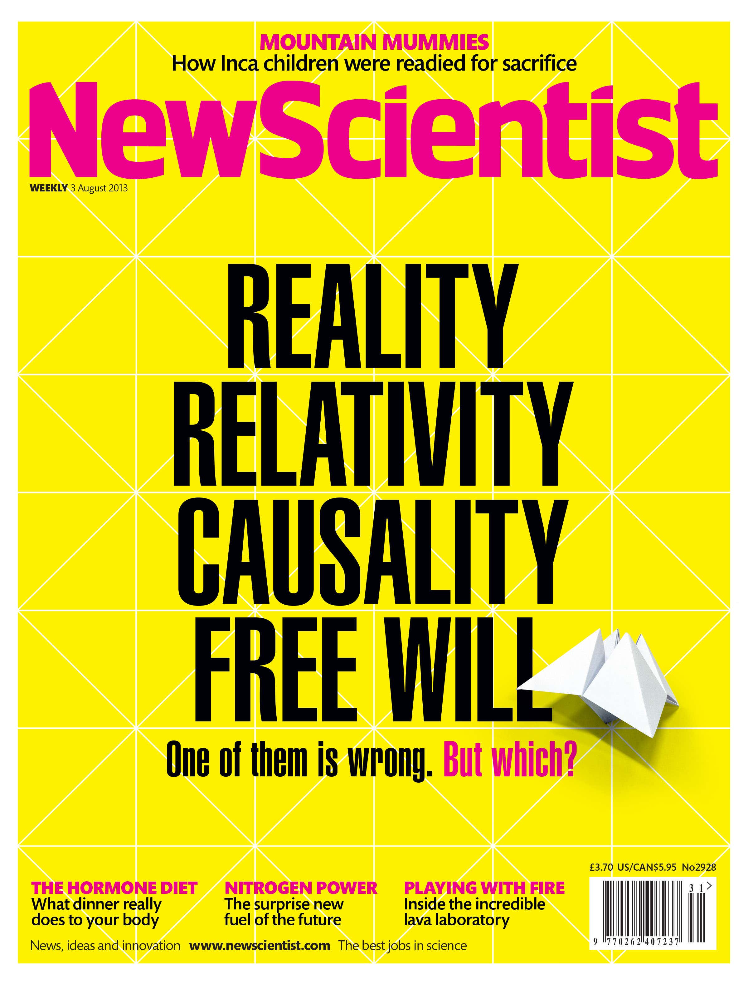 New Scientist issue 2928 cover