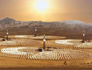 Solar furnace to keep race for hydrogen running hot