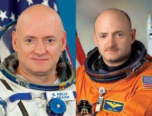 Astronaut twins could reveal genetics of space health