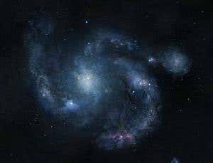 Galactic zoo took shape near the dawn of the universe