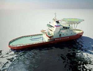 Steer me sideways: icebreaker attacks pack ice side-on