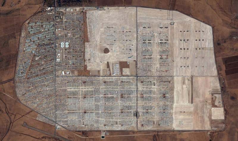 Ballooning size of world's second-largest refugee camp