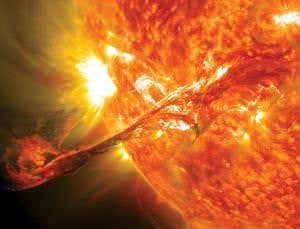 Solar superflares: A new danger from the sun