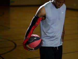 Basketball sleeve knows you've hit the perfect shot