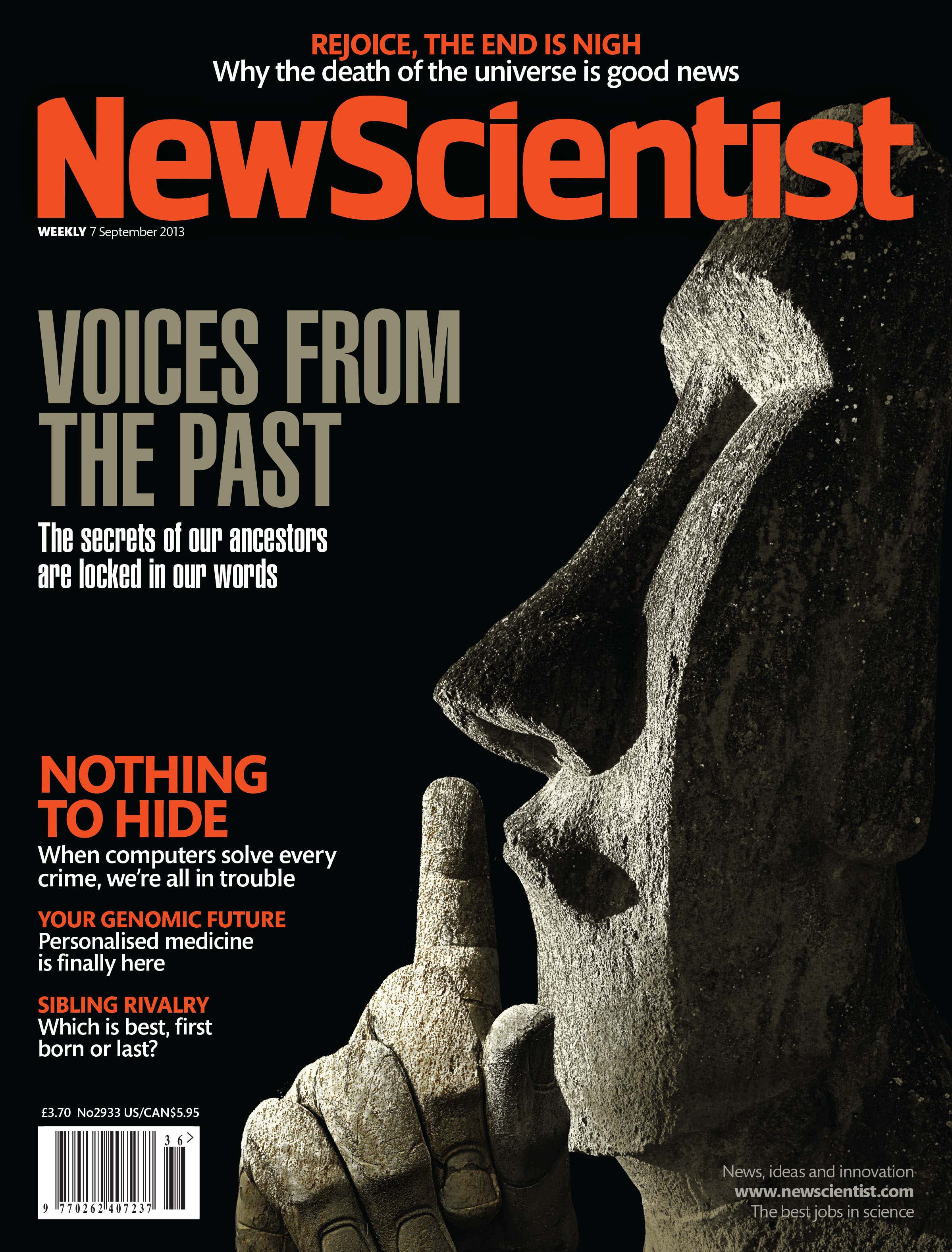New Scientist issue 2933 cover