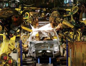 Future factories let workers build a car from home