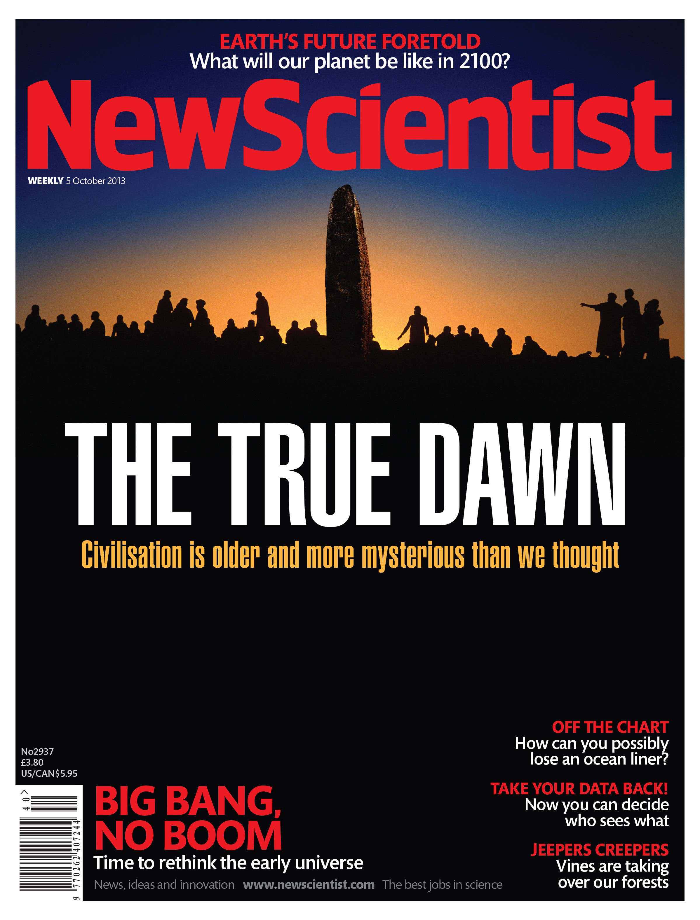 New Scientist issue 2937 cover