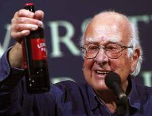 Nobel laureate Higgs discovered and answers questions