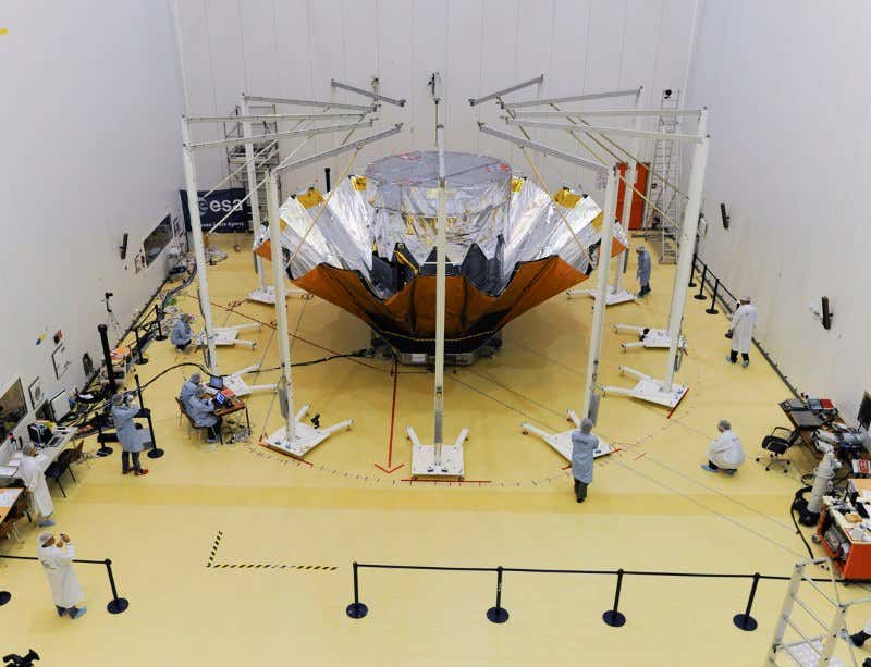 Golden wrapper to protect Milky Way mapper