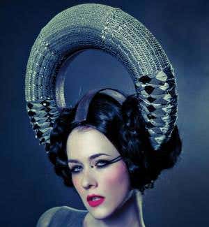 Metallic make-up lets you launch drones with a wink