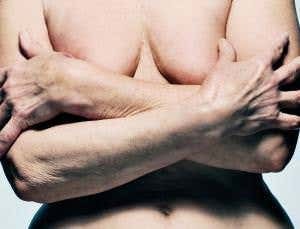 Women's breasts age faster than the rest of their body