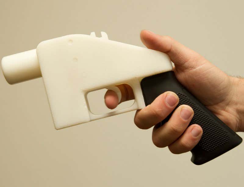 The Liberator 3D printed gun designed by Defense Distributed