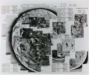 Historic shots of Io revealed a world on fire