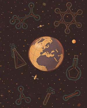 Cosmic chemistry: Life's molecules are made in space