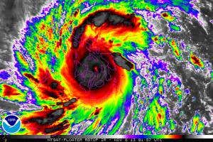 One of strongest typhoons in history hits Philippines