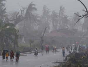 Funnelling effect magnified impact of typhoon Haiyan