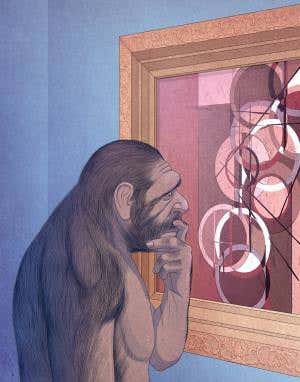 Art's early dawn: When intelligence really began