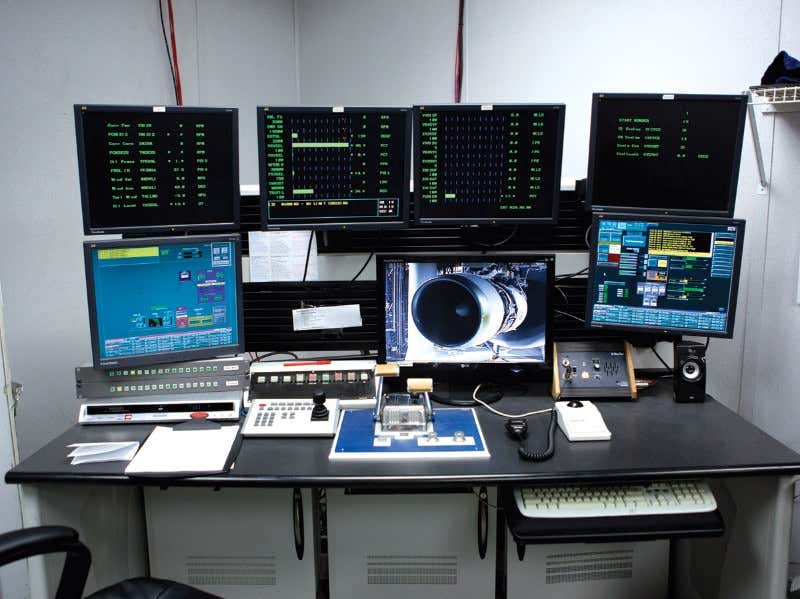 Enter a monster wind tunnel used to test jet engines