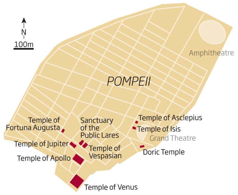 Star-aligned temples hint at Pompeii's religious mix