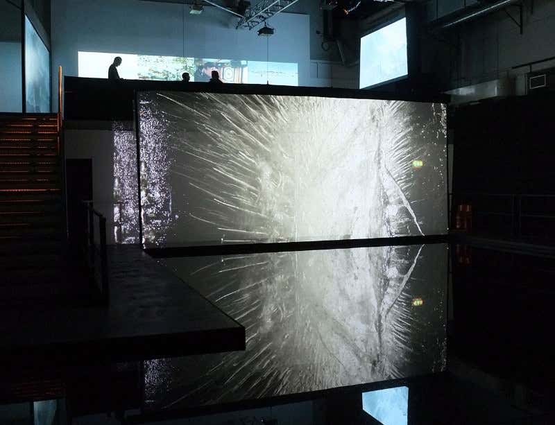 Artistic tales of Earth's two thawing poles