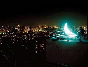 There's a moon for us all at lunar art show