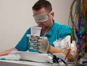 Natural sense of touch restored with bionic hand