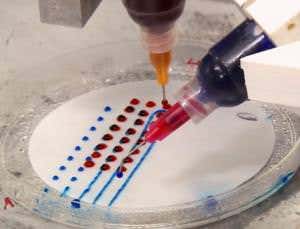 Robot arms to help knit replacement human body parts