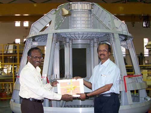 India unveils its first home-grown astronaut capsule