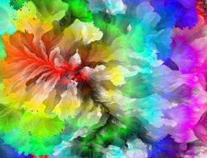 Computer paints rainbow smoke with 17 million colours