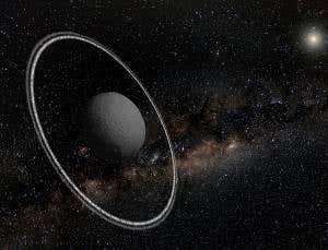 Asteroid surprises with set of shiny Saturn-like rings