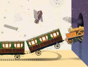 A black hole in a bath: Big physics on a bench-top