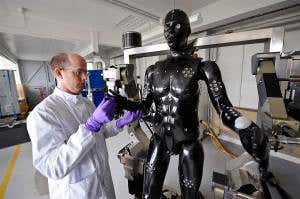 Robot soldier could help save human comrades' lives