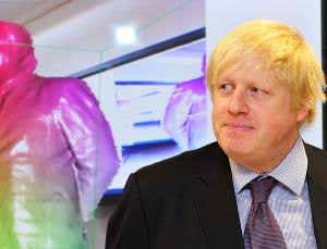 London mayor Boris talks brain scans and robot cars