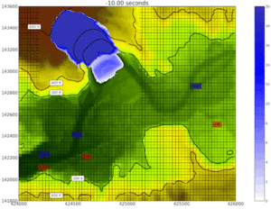 Animation shows how Washington landslide hit 100 km/h