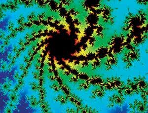 Turbulent black holes grow fractal skins as they feed