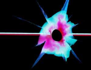 Self-healing plastic oozes fluids to mimic blood clots