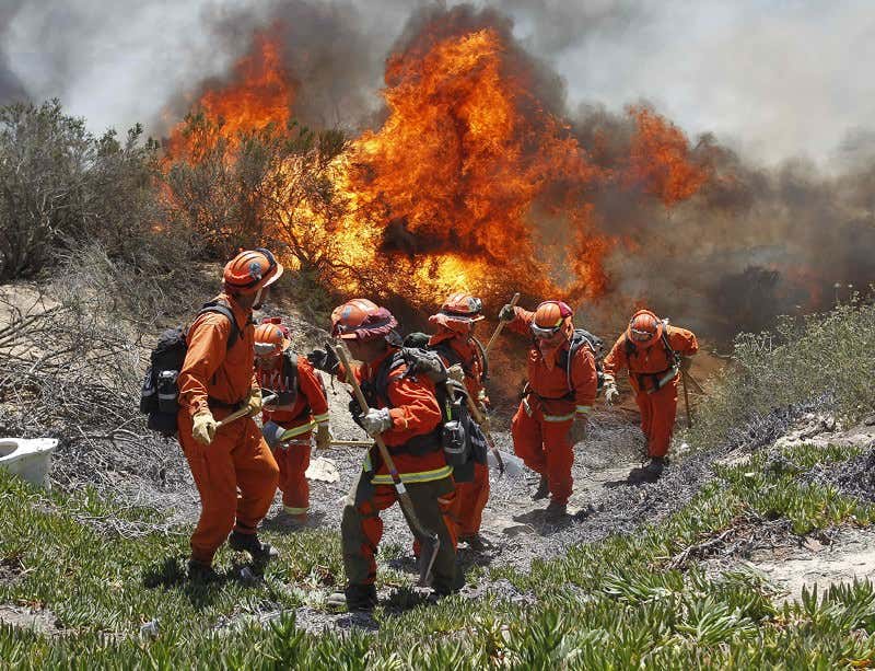 California's burning – and half the US is now in drought