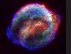 Supernovae have the right stuff to mix cement in space