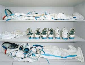 Peek inside a Russian cosmonaut's dressing room