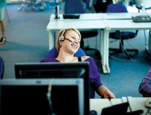 Speech analyser monitors emotion for call centres