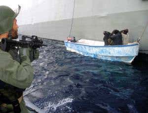 Pirates incoming! Ship radar keeps watch and hits back