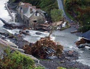 Global warming may quintuple summer downpours in UK