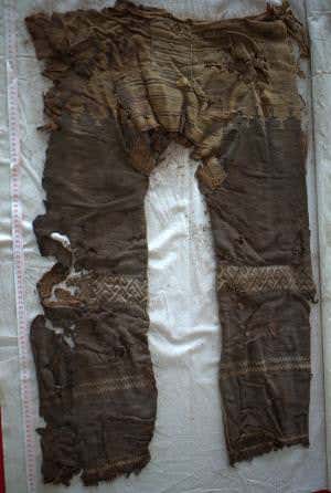 3000-year-old trousers were cut like Justin Bieber's