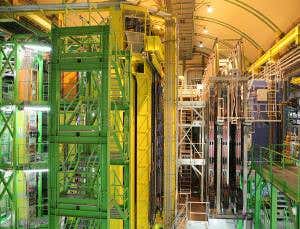 Does a new particle lurk in data from sleeping LHC?