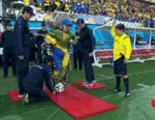 Watch mind-controlled exoskeleton kick off World Cup
