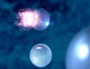 Water that stays liquid below freezing probed by lasers