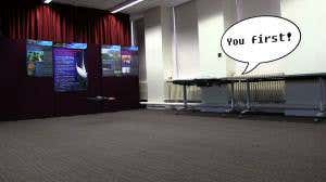 Polite drones open door for efficient robot armies