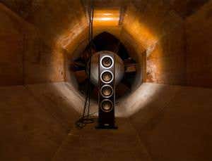Acoustic art and industrial architecture make music